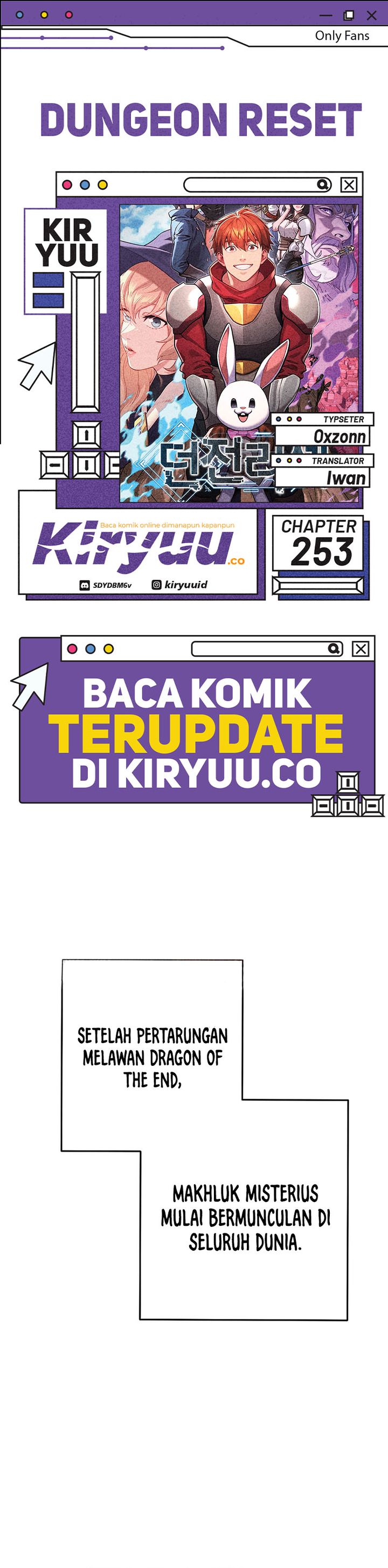 Dungeon Reset Chapter 254 Gambar 1